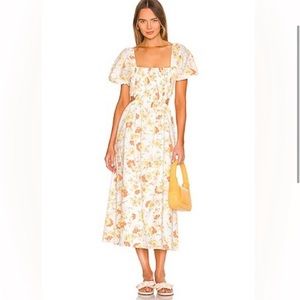 Faithfull the Brand Laucetta Dress in Palermo Floral Print